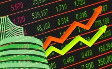 2026 के पहले भारतीय शेयर बाजार में रही हरियाली...सेंसेक्स-निफ्टी उछले