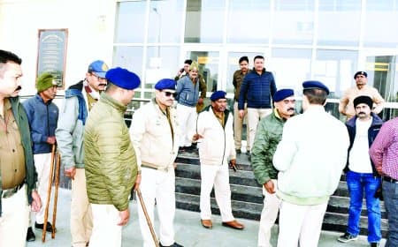 जिला न्यायालय और हनुमना के व्यवहार न्यायालय को आरडीएक्स से उड़ाने की धमकी