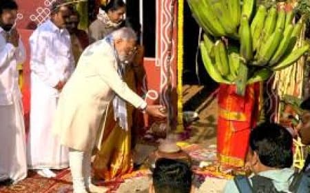प्रधानमंत्री मोदी ने मनाया पोंगल उत्सव: तमिल संस्कृति और प्रकृति संरक्षण पर दिया विशेष संदेश