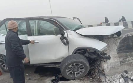 पंजाब में हादसा... डिवाइडर से टकराई कार, पांच लोगों की मौत