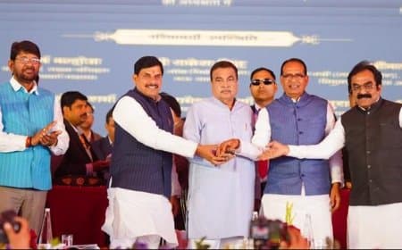 मध्य प्रदेश को ₹4,400 करोड़ की सौगात: गडकरी ने किया बड़ी सड़क परियोजनाओं का आगाज