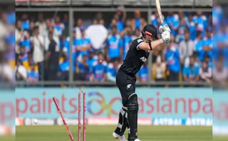 Ind vs NZ 3rd ODI Live: इंदौर में मिचेल और फिलिप्स का तूफान, भारत को मिला 338 रनों का लक्ष्य