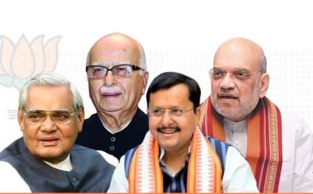 भाजपा का सियासी सफर... साढ़े चार दशक में अटल से नबीन तक पहुंची पार्टी
