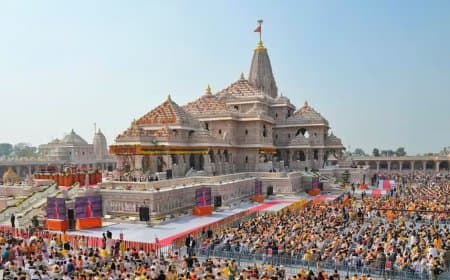 प्राण प्रतिष्ठा के दो साल: आकर्षण का केंद्र राम की मूर्ति-धर्मध्वजा 