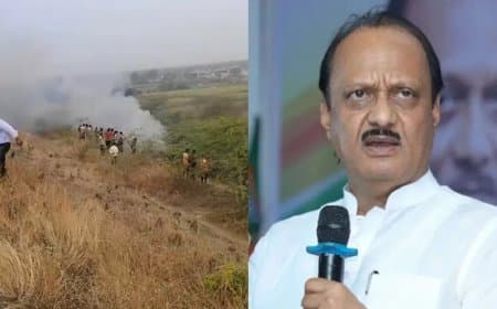 महाराष्ट्र में प्लेन क्रैश: डिप्टी सीएम पवार समेत पांच लोगों की मौत