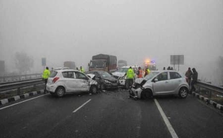 राजस्थान: छह वाहनों की टक्कर... तीन की मौत.. जाम में फंसे लाखों लोग