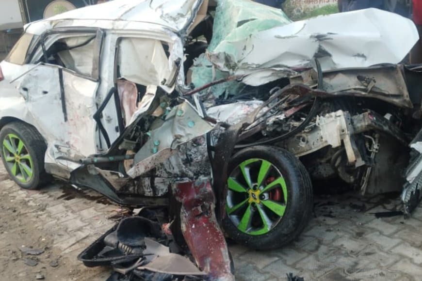 पंजाब...बस और कार की टक्कर... हिमाचल के चार लोगों की मौत