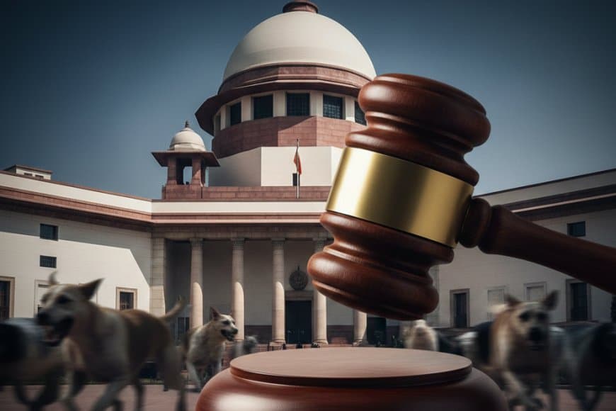 आवारा कुत्तों के हमलों पर सुप्रीम कोर्ट सख्त: 'डॉग लवर्स कुत्तों को घर ले जाएं, हमलों के लिए राज्य सरकार देगी भारी मुआवजा'