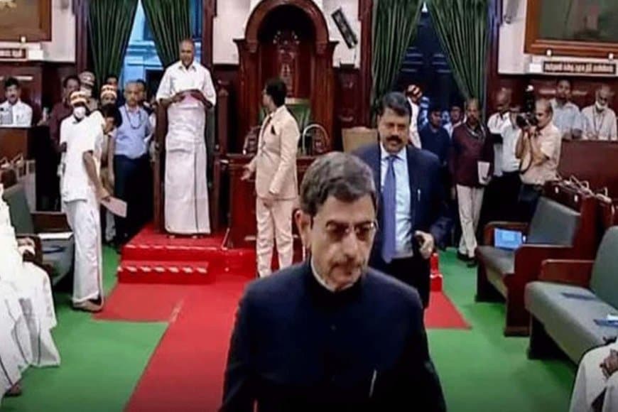 तमिलनाडु: राज्यपाल ने की राष्ट्रगान बजाने की मांग... अध्यक्ष ने किया इंकार