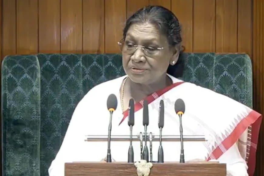 बजट सत्र: राष्ट्रपति मुर्मू ने किया संबोधित, गिनाईं भारत की उपलब्धियां
