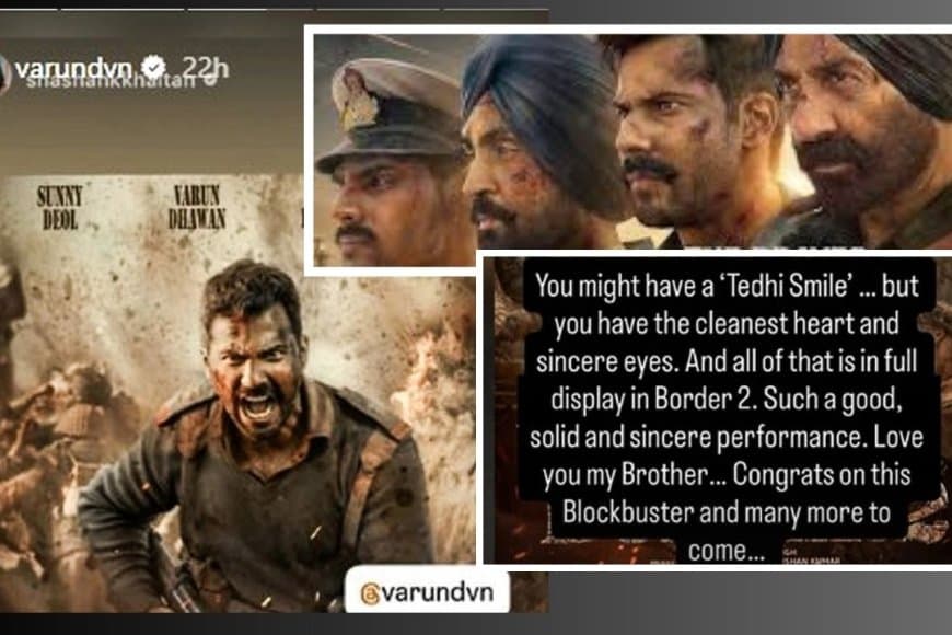 Border 2 Box Office: 'बॉर्डर 2' की दहाड़, 5 दिनों में 200 करोड़ पार; ट्रोलर्स को वरुण धवन का करारा जवाब