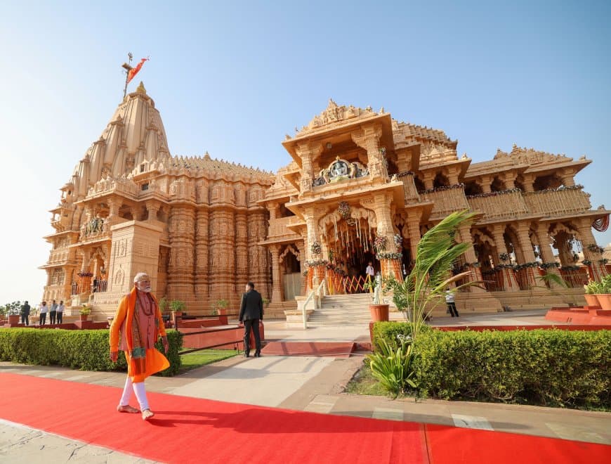 पीएम का ब्लॉग...सोमनाथ मंदिर का पुन: खड़ा होना भारत की अदम्य आत्मा का प्रतीक