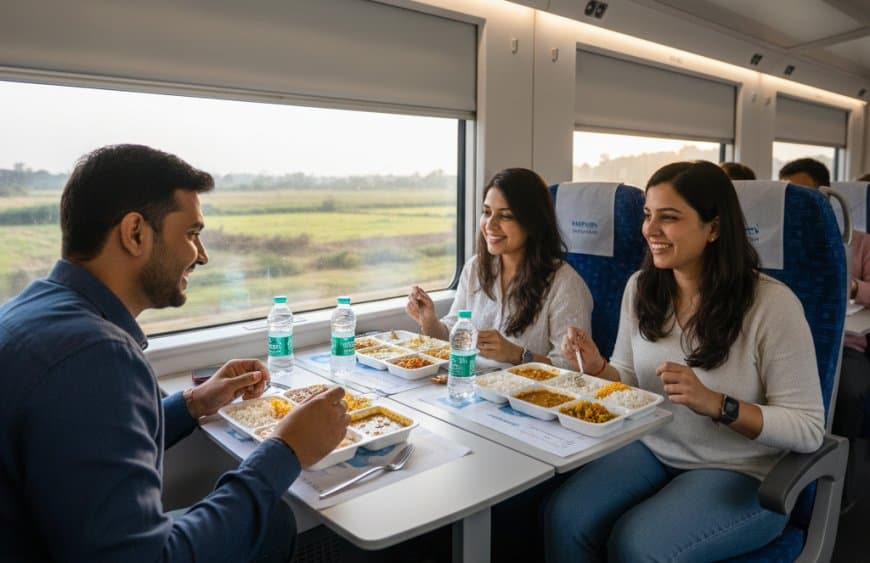 NHRC ने हलाल और झटका मांस की स्पष्ट लेबलिंग के लिए IRCTC को दिया नोटिस।