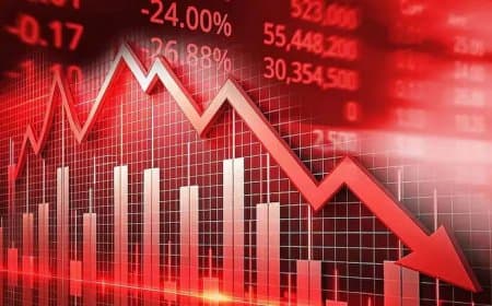 शेयर बाजार में गिरावट: आज सेंसेक्स और निफ्टी लाल निशान पर खुले