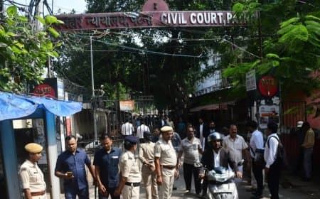 पटना में हड़कंप: सिविल कोर्ट एक बार फिर बम से उड़ाने की धमकी 