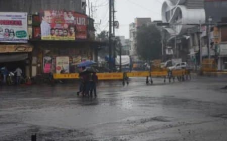 नौ राज्यों में अलर्ट... मध्यप्रदेश के रतलाम में बारिश...जयपुर में ओलावृष्टि 