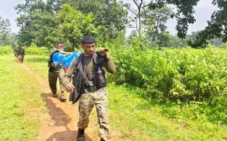 छत्तीसगढ़ में लाल आतंक पर प्रहार: बीजापुर में दो वर्दीधारी नक्सलवादी ढेर