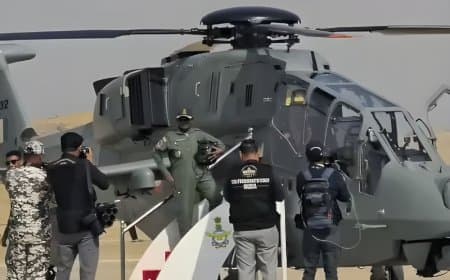 President Droupadi Murmu Flies in LCH Prachand: जैसलमेर में दिखाई 'आत्मनिर्भर भारत' की शक्ति