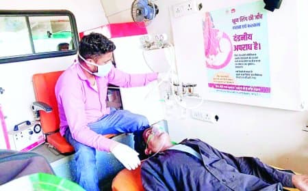 विकास की धूल में घुटी सांसें, 13 महीनों में 1689 मरीज ऑक्सीजन सहारे अस्पताल पहुंचे