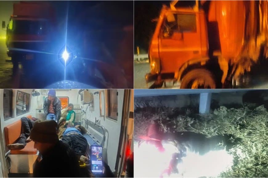 उत्तर प्रदेश: कंटेनर ने 15 को कुचला, छह लोगों की मौत... कई गंभीर