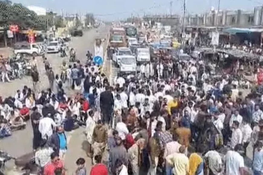 उज्जैन हादसा: ट्रक ने MBBS छात्र को कुचला, गुस्साए मेडिकल छात्रों ने आगर रोड पर किया चक्काजाम