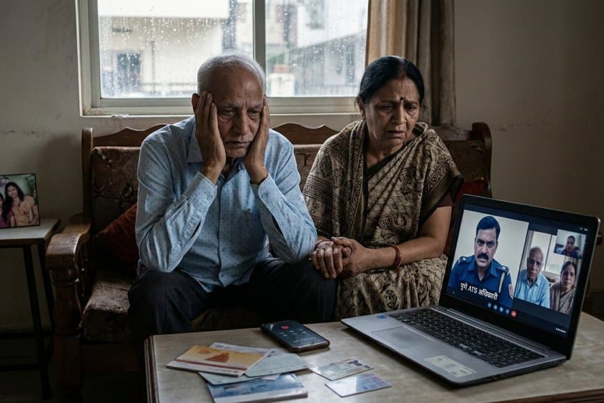 इंदौर में डिजिटल अरेस्ट का बड़ा मामला: बुजुर्ग दंपति से 1.15 करोड़ की ठगी, पुलिस जांच शुरू