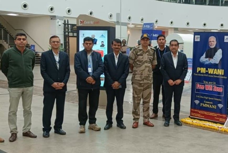 भोपाल एयरपोर्ट पर फ्री वाई-फाई सेवा शुरू: यात्रियों को मिलेगा 4 घंटे का हाई-स्पीड इंटरनेट