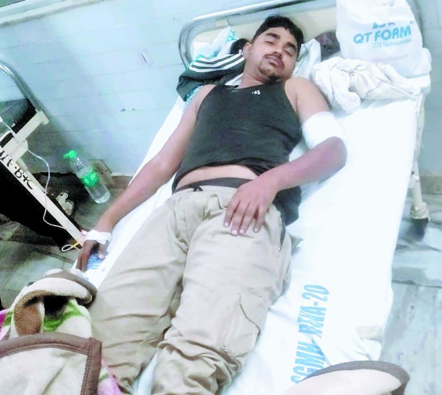 कील बिछाकर किया ट्रक का टायर पंचर फिर चालक को मार दी गोली