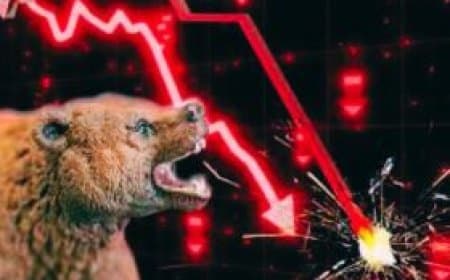 ब्लैक मंडे: शेयर बाजार में हाहाकार,सेंसेक्स 2320 अंक टूटा, निवेशकों के 12 लाख करोड़ स्वाहा