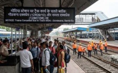 रेलवे ने रद्द की गोंडवाना और समता एक्सप्रेस सहित कई ट्रेनें, गोंदिया स्टेशन पर ट्रैक कार्य के चलते ब्लॉक
