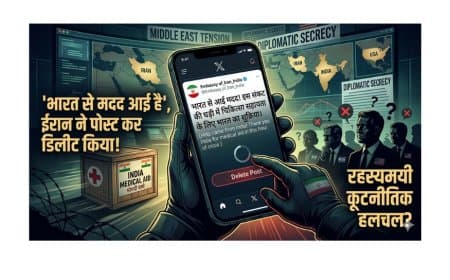 ईरानी दूतावास का 'डिलीट' गेम: भारत की मदद का शुक्रिया कर पोस्ट हटाया, क्या है कूटनीतिक रहस्य?