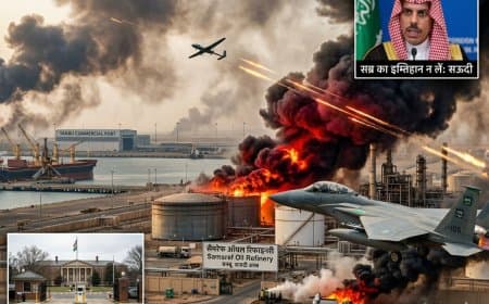 ईरान-इजराइल युद्ध डे 20: सऊदी रिफाइनरी पर हमला, अमेरिका में ड्रोन अलर्ट