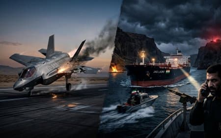 होर्मुज की खाड़ी में 'ईरानी टैक्स' का खेल: सुरक्षित रास्ते के लिए वसूले ₹18 करोड़; अमेरिकी F-35 फाइटर जेट पर हमला