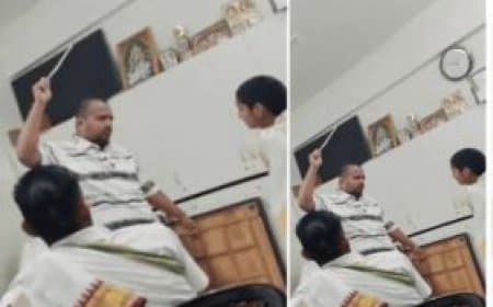 उज्जैन वेदविद्या प्रतिष्ठान में छात्र की छड़ी से बेरहमी से पिटाई; बिस्तर पर सोने पर मिली तालिबानी सजा