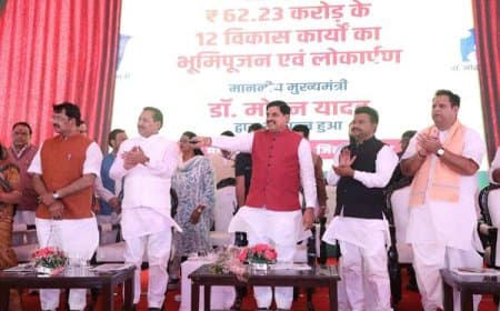 दतिया किसान सम्मेलन:: 62 करोड़ की सौगात, यशोदा योजना और गेहूं बोनस पर बड़ी घोषणाएं