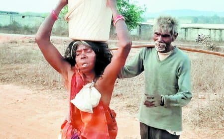 नल-जल योजना फेल, आदिवासी गांव मुहेर में दूषित पानी पीने को मजबूर ग्रामीण