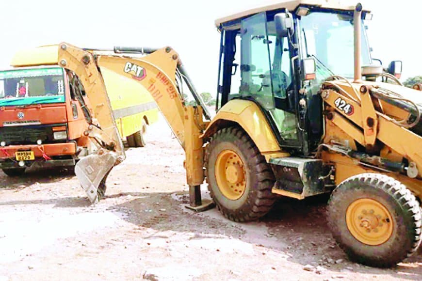 6 दिन बाद अवैध उत्खनन पर कार्रवाई, दिलीप बिल्डकॉन के खिलाफ वन अपराध दर्ज