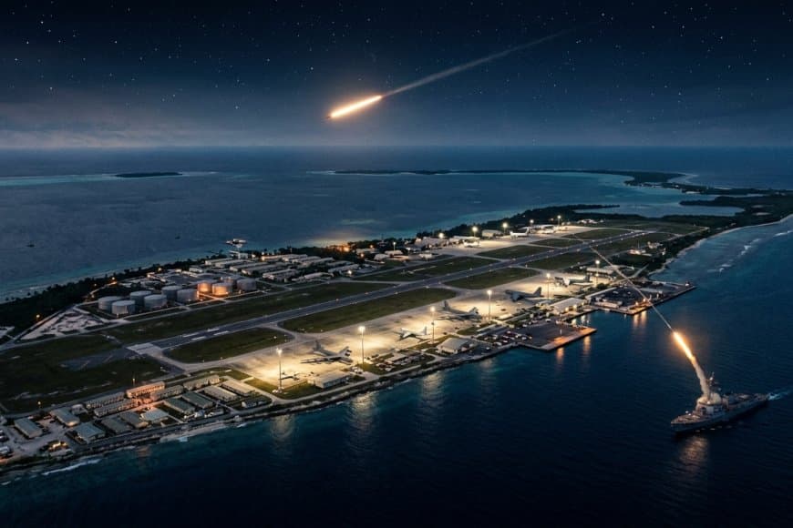 ईरान का डिएगो गार्सिया पर मिसाइल हमला: 4000 किमी मारक क्षमता और खोर्रमशहर-4 मिसाइल का सच