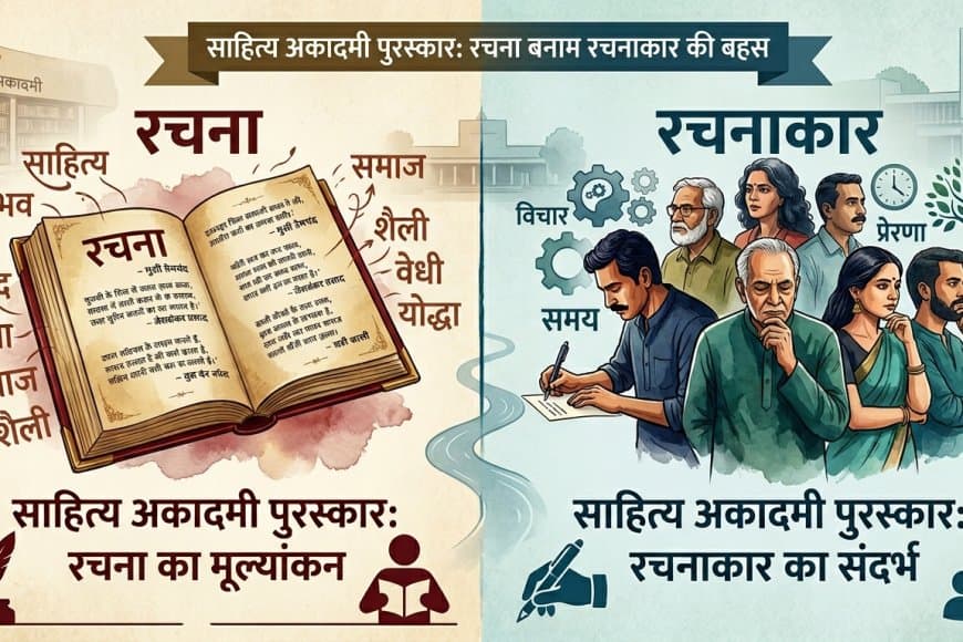 साहित्य अकादमी पुरस्कार: कृति बनाम रचनाकार की बहस