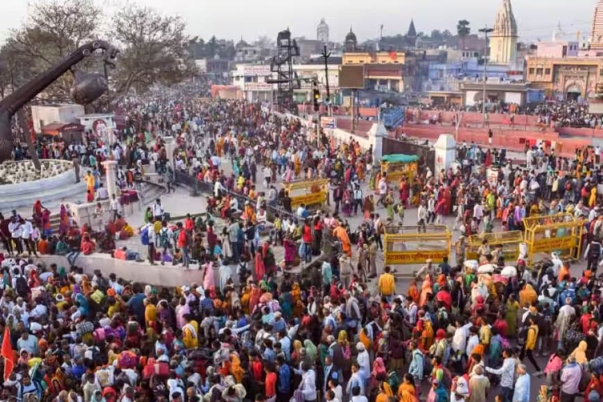 रामनवमी आज: दोपहर में होगा रामलला का सूर्याभिषेक...उमड़ा आस्था का सैलाब 