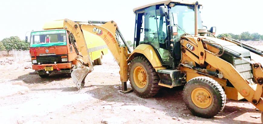 6 दिन बाद अवैध उत्खनन पर कार्रवाई, दिलीप बिल्डकॉन के खिलाफ वन अपराध दर्ज