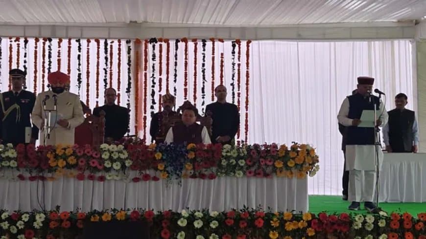 उत्तराखंड: धामी मंत्रिमंडल का विस्तार... पांच नए मंत्रियों ने ली शपथ 