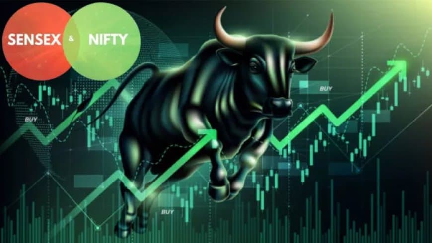 भारत: हरे निशान पर खुला शेयर बाजार, सेंसेक्स और निफ्टी दोनों ने लगाई छलांग