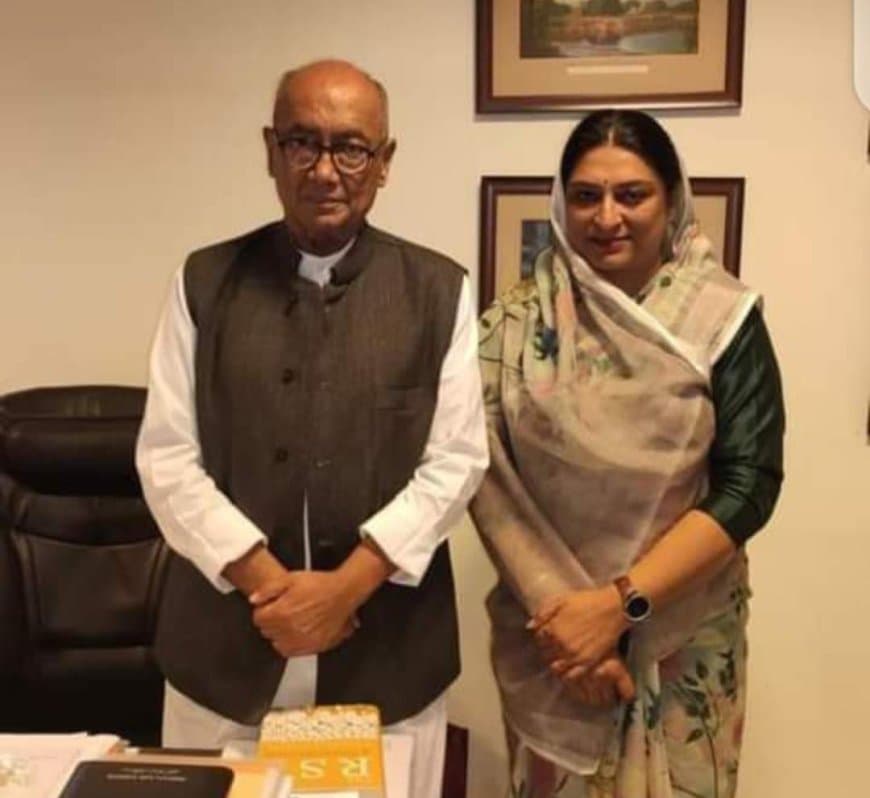 मध्यप्रदेश: दिग्विजय सिंह खेमे में गिनी जाने वाली मोना अब भाजपा में महामंत्री 