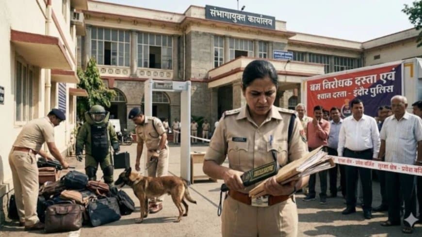 भोपाल: अब डिविजनल कमिश्नर कार्यालय में बम ब्लास्ट की धमकी