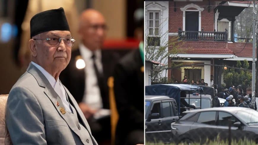 नेपाल: पूर्व पीएम केपी शर्मा ओली और गृह मंत्री रमेश लेखक गिरफ्तार