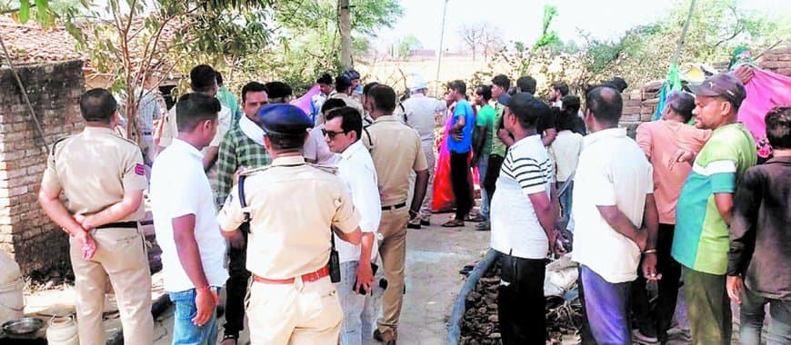 लोही गांव में वृद्ध महिला की निर्मम हत्या, सिर काटकर ले गए हत्यारे