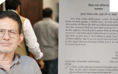 कांग्रेस का झटका: दतिया विधायक भारती की गई विधायकी...सीट रिक्त घोषित