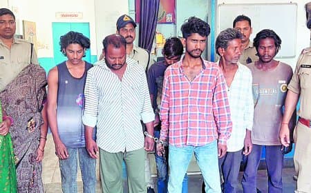 अतिक्रमण हटाने गई राजस्व व पुलिस टीम पर पथराव करने वाले 7 आरोपी भेजे गए जेल