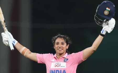 सफल बल्लेबाज: टी-20 इंटरनेशनल में स्मृति मंधाना ने रोहित शर्मा का रिकॉर्ड तोड़ा